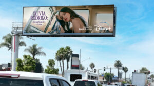 Digital billboard rendering of horizontal Driving Home 2 U key art